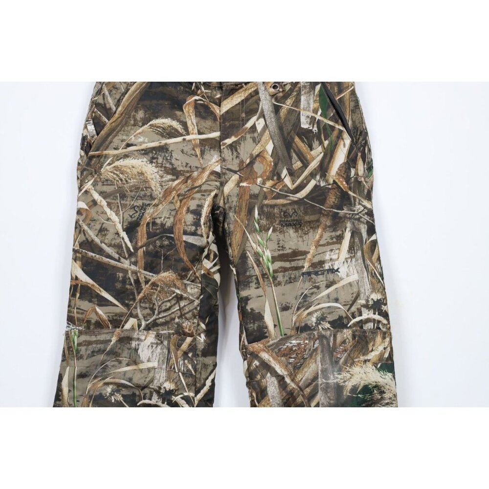 Vintage Boys Size Large Double Knee Realtree Camouflage 5K Insulated Snow Pants - Picture 3 of 12